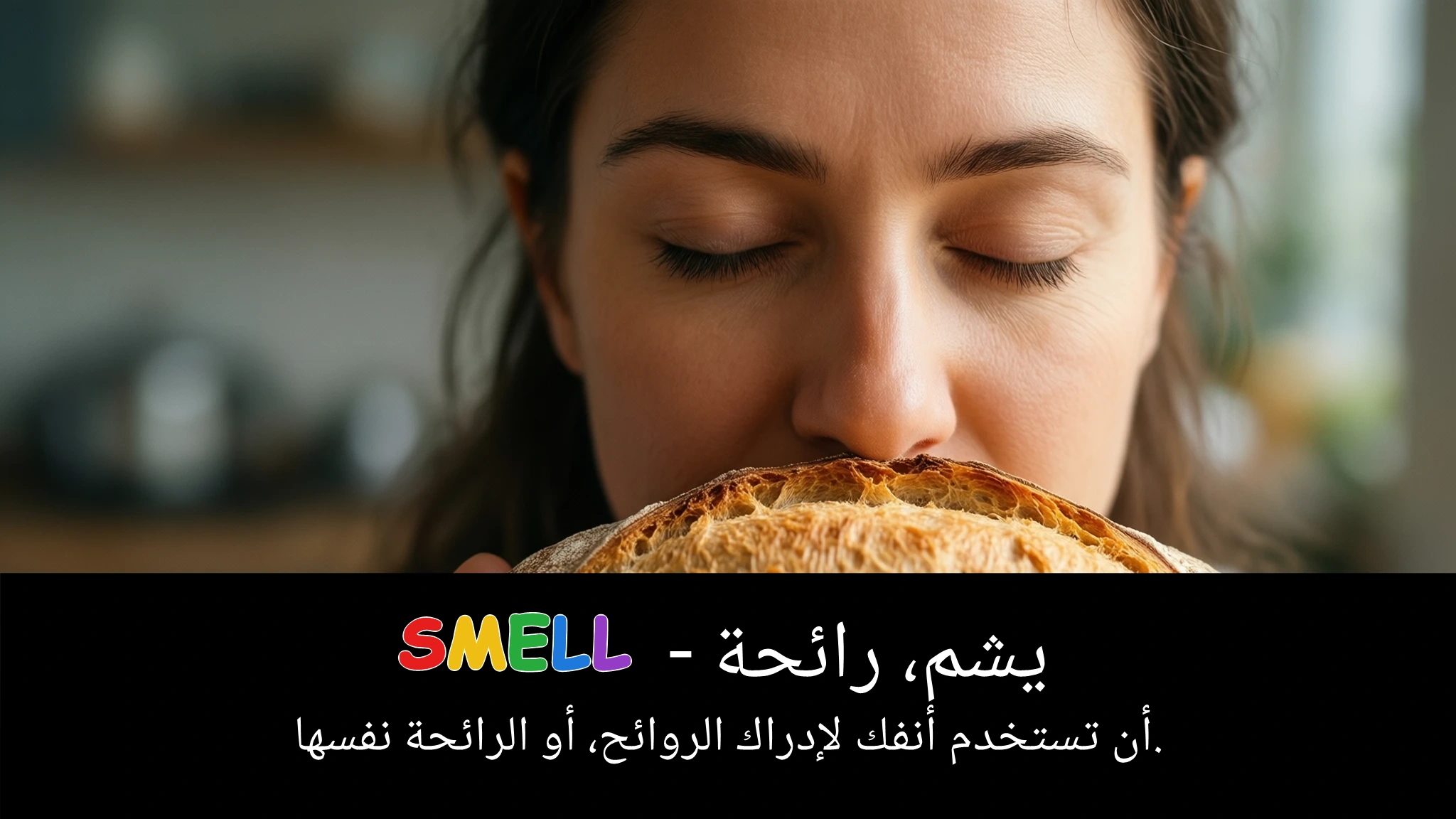 Arabic Illustration for smell